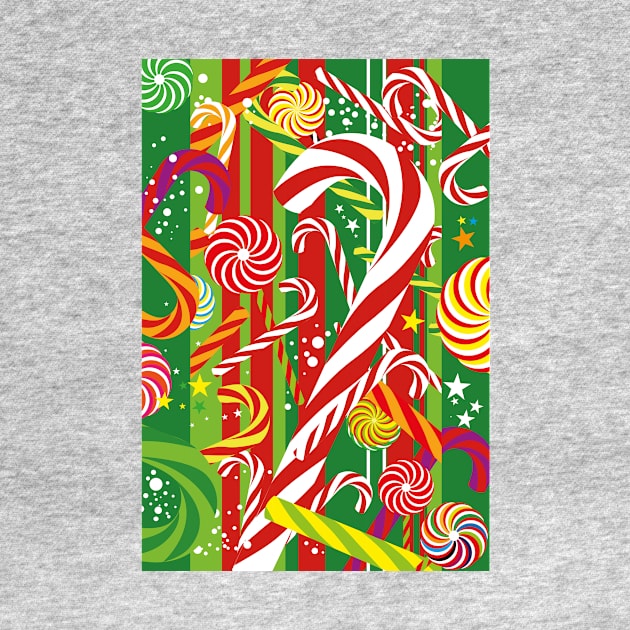 Christmas Candy Cane by BOEC Gear